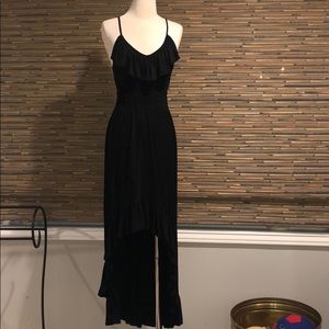 Black High Low Dress